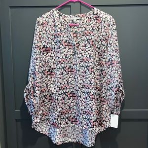 Daniel Rainn Tunic Style Floral Shirt